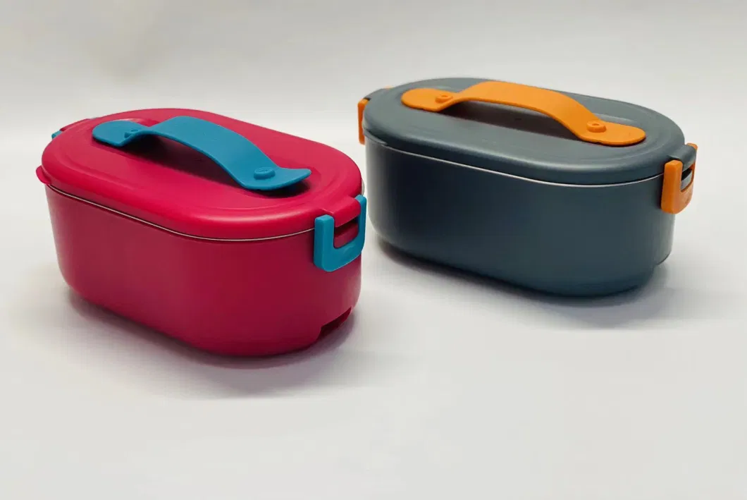 Electric Heating Lunch Box with Stainless Steel Bowl